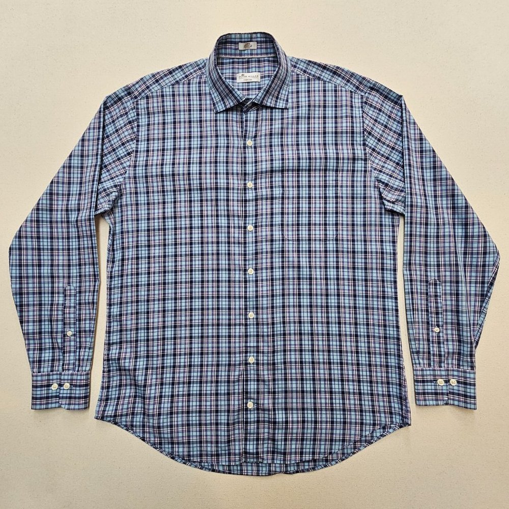 Peter Millar Crown Ease Button Down L - image 2